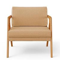 Kit 02 Poltronas Pietra Estrutura L02 Linho Bege Escuro