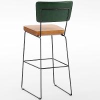 Kit 3 Banquetas Altas Cozinha Allana L02 Verde Musgo Whisky - 2