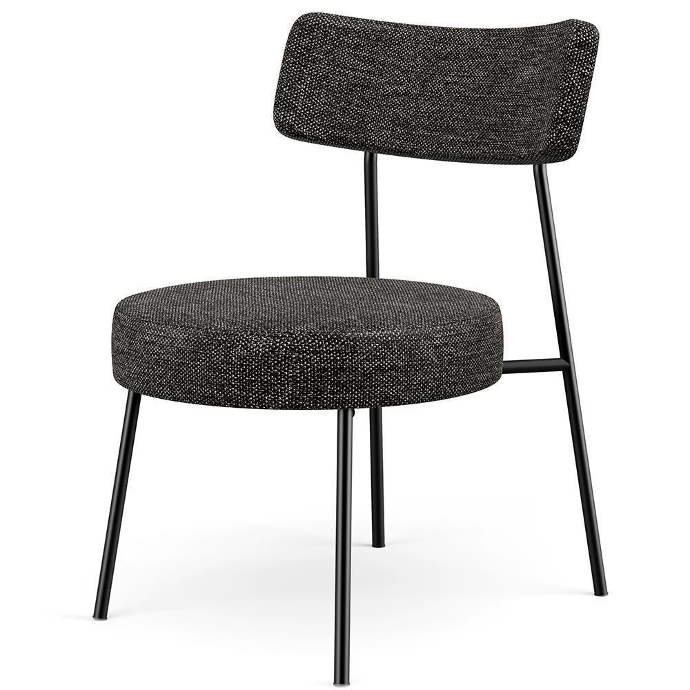 Poltrona Base Fixa Londres F01 Linho Chumbo - 1