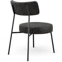 Poltrona Base Fixa Londres F01 Linho Chumbo - 2