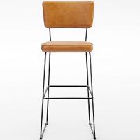 Kit 6 Banquetas Altas Base Em Aço Fixa Whisky - 5