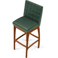 Kit 02 Banquetas Altas Mila Facto Verde Musgo - 3