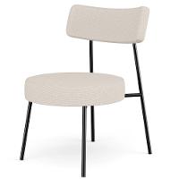 Poltrona Base Fixa Londres F01 Linho Bege - 1