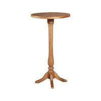 Conjunto Bistrô Mesa Com 2 Banquetas Confort Ripada Castanha - Marrom - 5