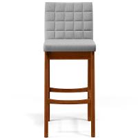 Banqueta Alta Para Cozinha B04 Cinza - 7