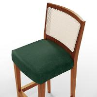 Kit 03 Banquetas Alta Cozinha Branco Zion L02 Verde Musgo - 3