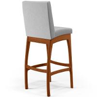 Kit 03 Banquetas Altas Para Cozinha B04 Cinza - 2