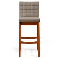 Banqueta Alta Para Cozinha B04 Bege - 7