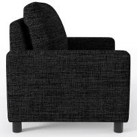 Kit 02 Poltronas Malta L02 Linho Chumbo - 3