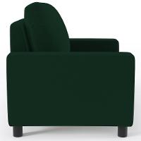Kit 02 Poltronas Malta L02 Suede Verde Musgo - 5