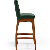 Kit 04 Banquetas Altas Mila Facto Verde Musgo