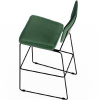 Kit 2 Banquetas Altas Cozinha Allana L02 Facto Verde Musgo - 3