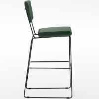 Kit 2 Banquetas Altas Cozinha Allana L02 Facto Verde Musgo