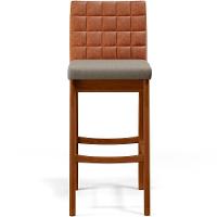 Banqueta Alta Para Cozinha B04 Camel Bege - 7