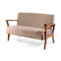 Conjunto De Bancos Cléo Marrom Claro - 16