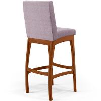 Kit 03 Banquetas Altas Para Cozinha B04 Bouclê Rosê - 2