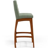 Kit 04 Banquetas Alta Para Cozinha Sala De Jantar Fixa Mila B04 Bouclê Oliva