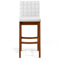 Kit 05 Banquetas Altas Mila Facto Branco Fosco - 5