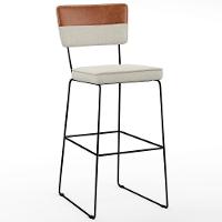 Kit 04 Banquetas Altas Allana L02 Faixa Camel Champagne - 7