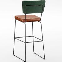 Kit 05 Banquetas Altas Facto Verde Musgo Camel - 2