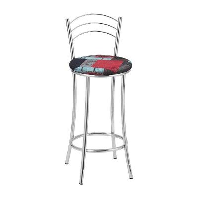 Kit 2 Banquetas Cromadas Bc26b Assento Espuma D15