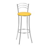 Kit 2 Banquetas Cromadas Bc26a Assento Espuma D15