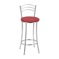 Kit 2 Banquetas Cromadas Bc26b Assento Espuma D15