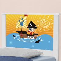 Bicama Juvenil Adesivada Pirata Com Colchões - 5