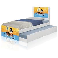 Bicama Juvenil Adesivada Pirata Com Colchões - 9