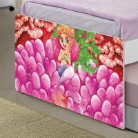 Bicama Juvenil Adesivada Sereia E Corais - 2