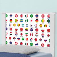 Bicama Juvenil Adesivada Futebol Seleções Copa Com Colchões - 3