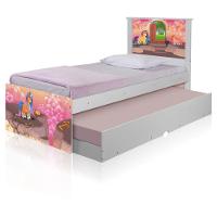 Bicama Juvenil Adesivada Unicórnios Mágicos Com Colchões - 5