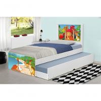 Bicama Juvenil Adesivada Terra Dos Dinossauros - 1