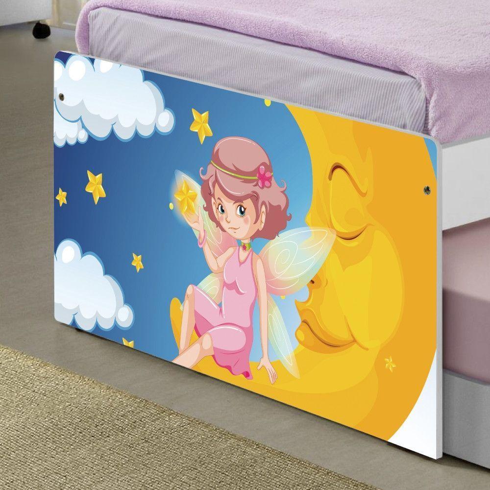 Bicama Juvenil Adesivada Fadinha Encantada Com Colchões - 2