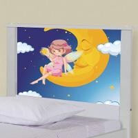 Bicama Juvenil Adesivada Fadinha Encantada Com Colchões - 3