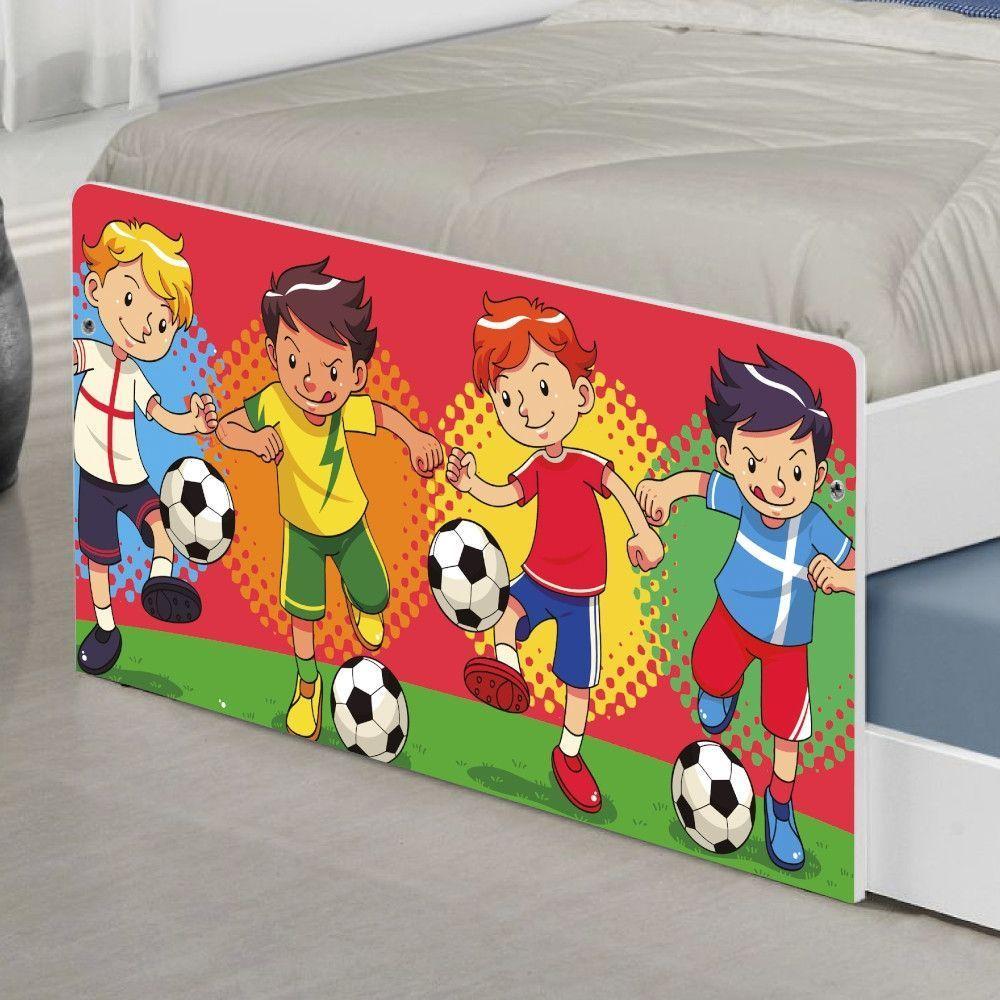 Bicama Juvenil Adesivada Futebol Meninos - 2