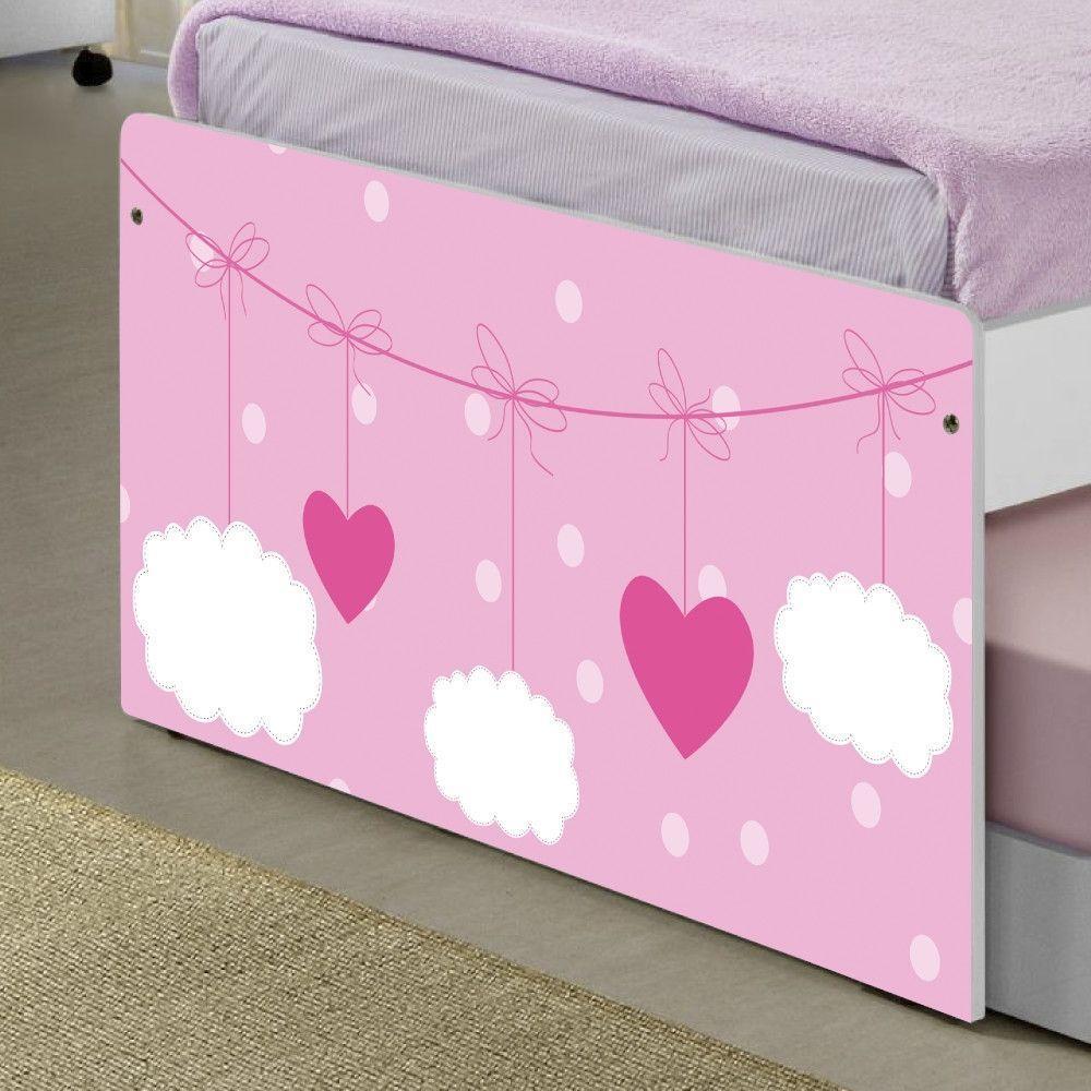 Bicama Nuvens Meninas Com Colchões - 2