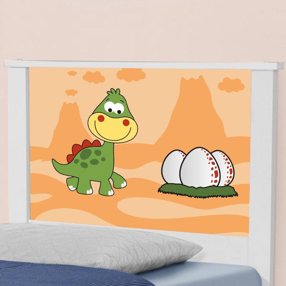 Bicama Juvenil Adesivada Dinossauro Baby Com Colchões - 3