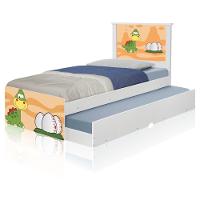 Bicama Juvenil Adesivada Dinossauro Baby Com Colchões - 5