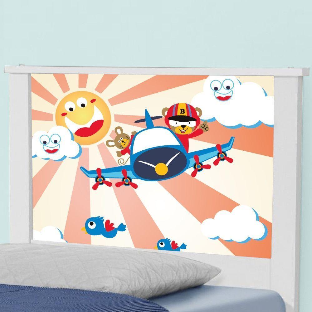 Bicama Juvenil Adesivada Patrulha Ursinhos Com Colchões - 3