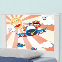 Bicama Juvenil Adesivada Patrulha Ursinhos Com Colchões - 3