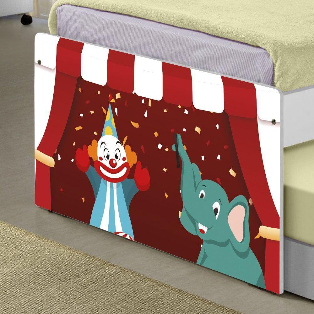 Bicama Juvenil Adesivada Circo Com Colchões - 2