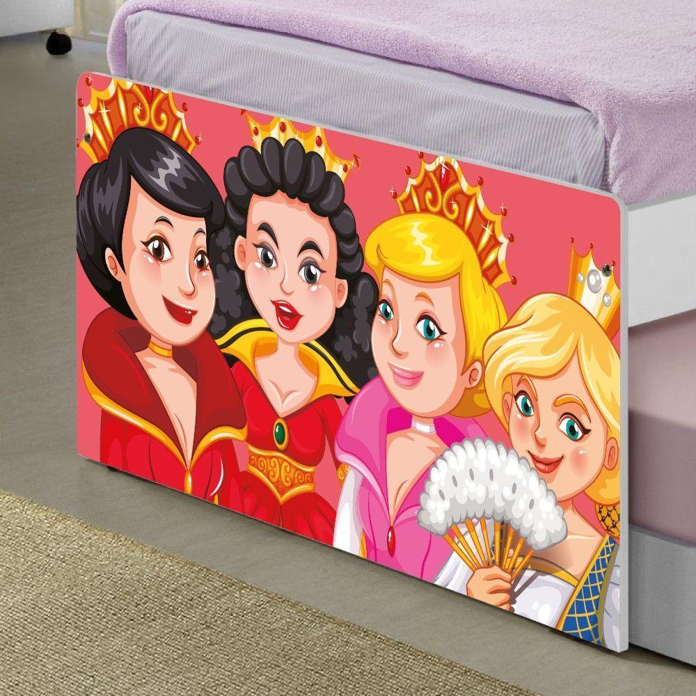 Bicama Juvenil Adesivada Princesas Medievais - 2