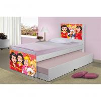 Bicama Juvenil Adesivada Princesas Medievais - 1