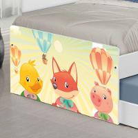 Bicama Juvenil Adesivada Fazendinha Animais Com Colchões - 2