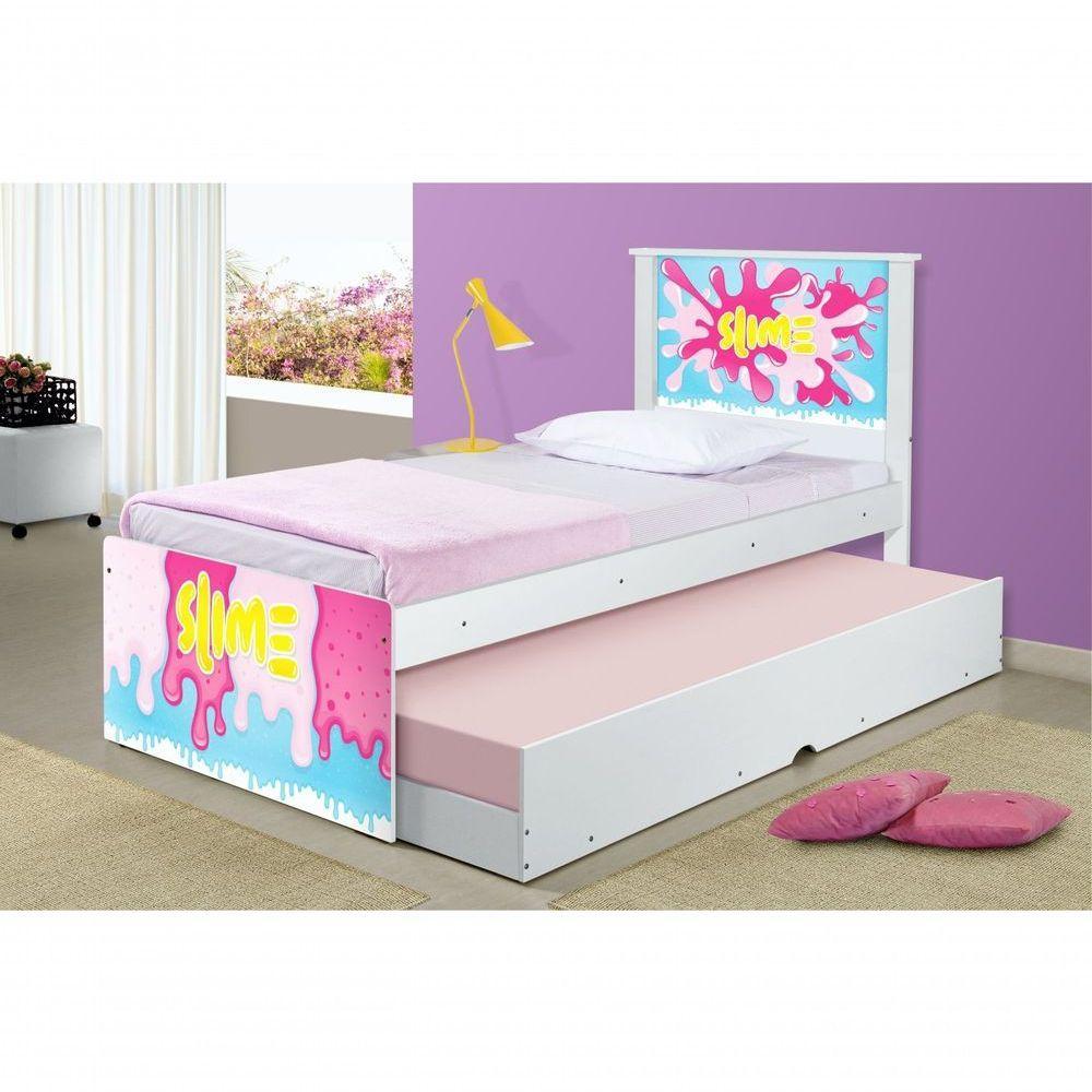 Bicama Juvenil Massinha Meninas Com Colchões - 4