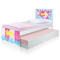 Bicama Juvenil Massinha Meninas Com Colchões - 1