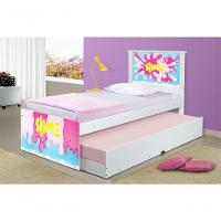 Bicama Juvenil Massinha Meninas Com Colchões - 4