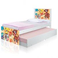 Bicama Juvenil Barcelona Adesivada Animais Com Colchões - 2