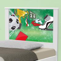 Cama Solteiro Adesivada Futebol Placar - 3